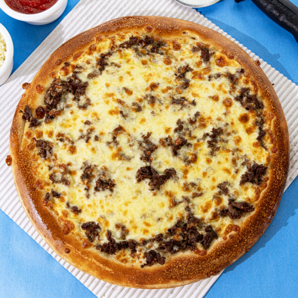 Best Phiily Cheesesteak pizza in Glenside, PA.